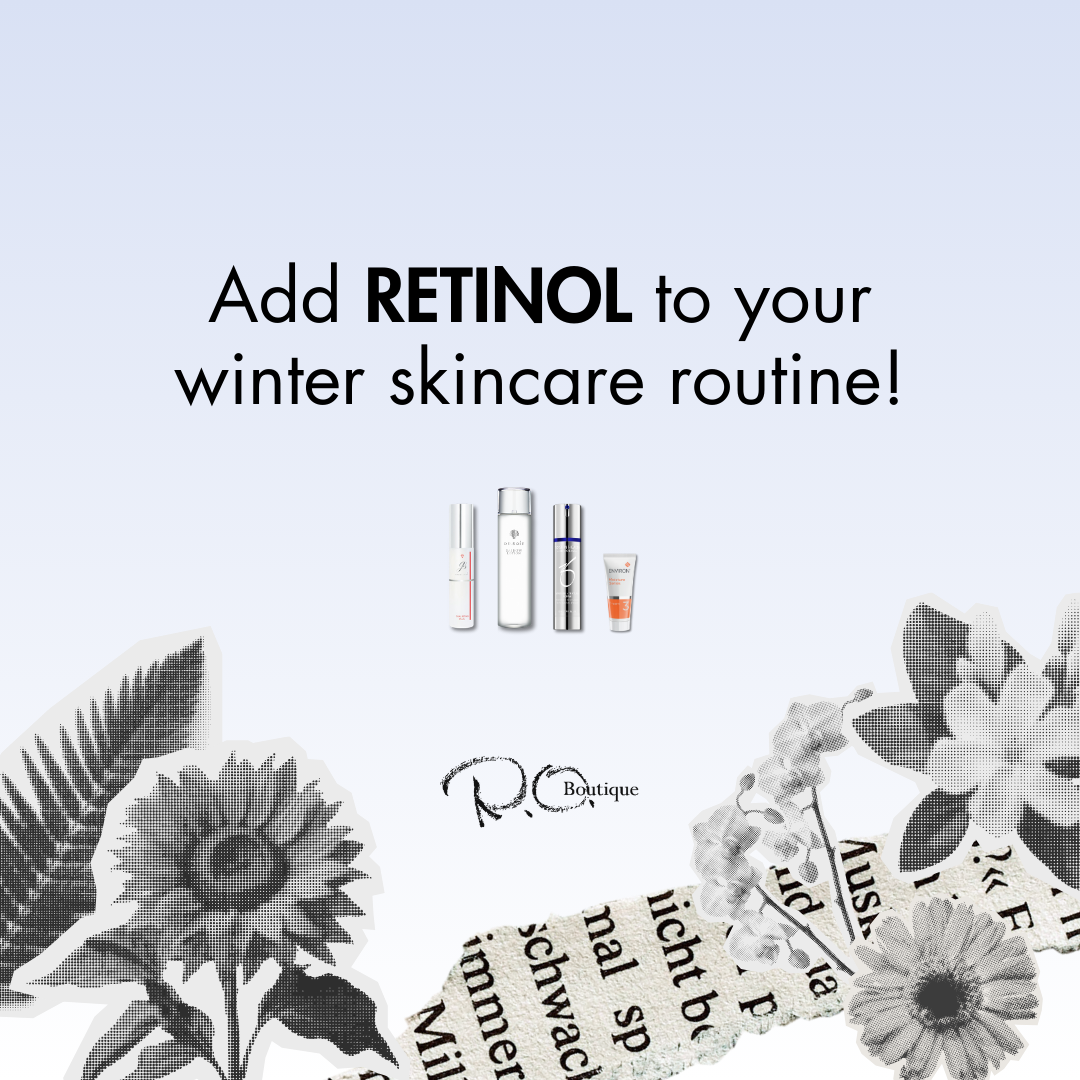 冬のスキンケアにレチノールを!