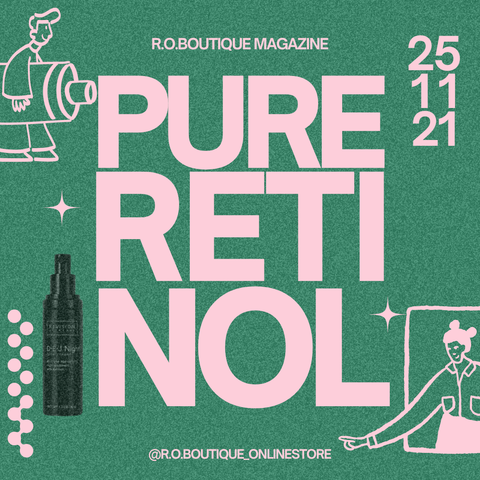 ピュアレチノールでハリのあるお肌へ✨