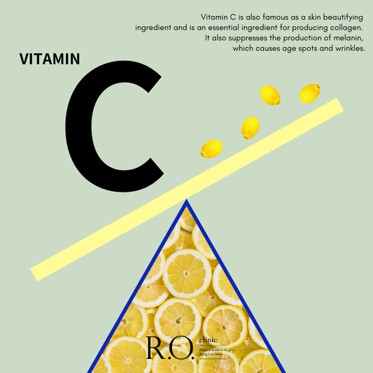肌トラブルにはビタミンC!