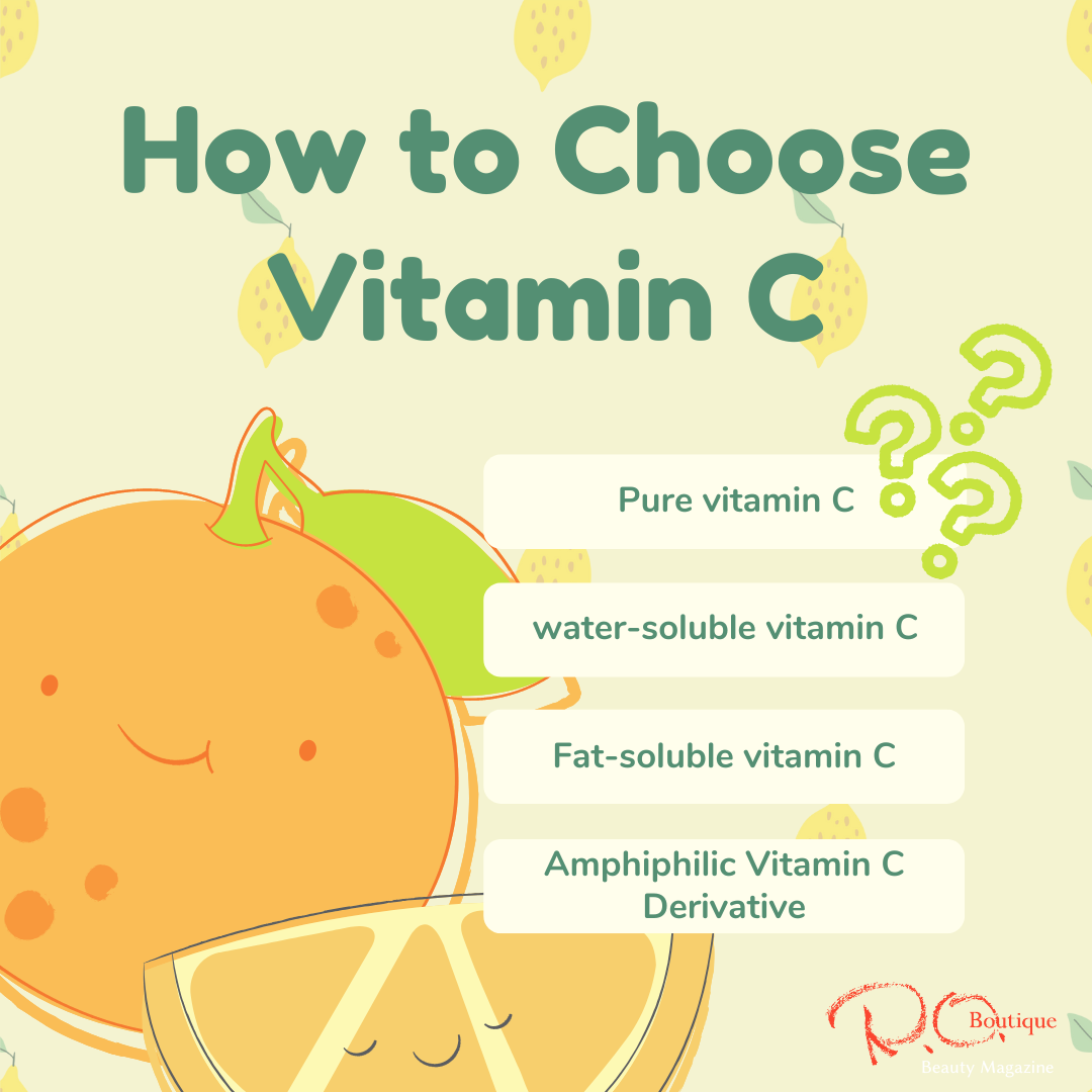 ビタミンCの選び方🍋