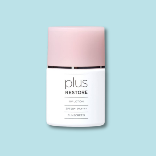 【plus RESTORE】UVローション SPF50+ PA++++