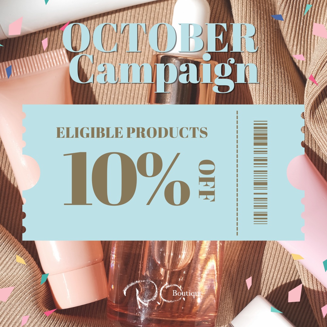 「10月限定 全品10%OFF」